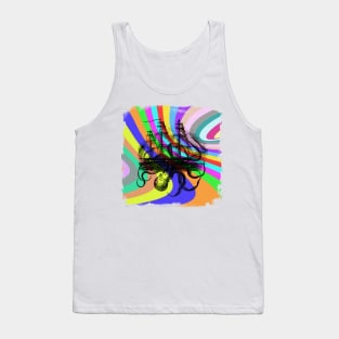 Octoship on Crazybow Tank Top